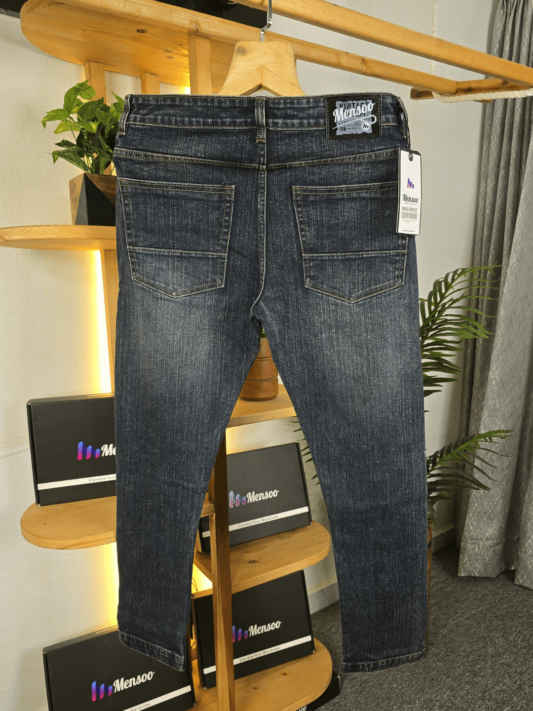 Brown wash narrow fits as it gets Jeans