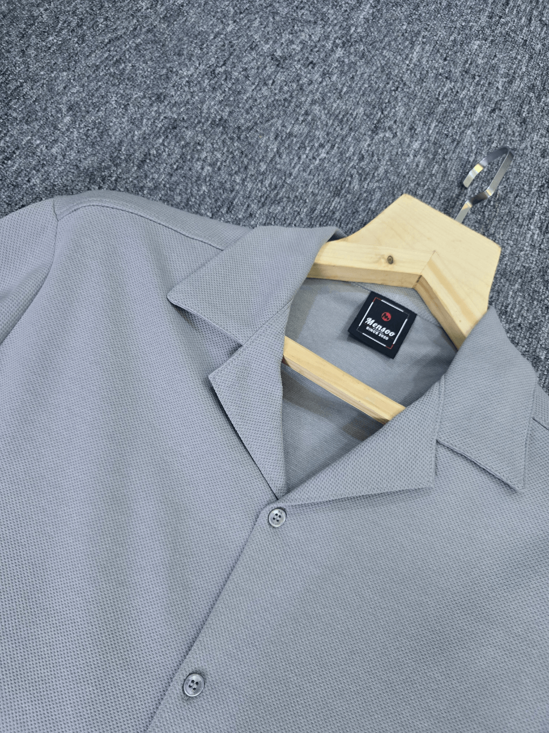 Mensoo Collar Co Set Grey