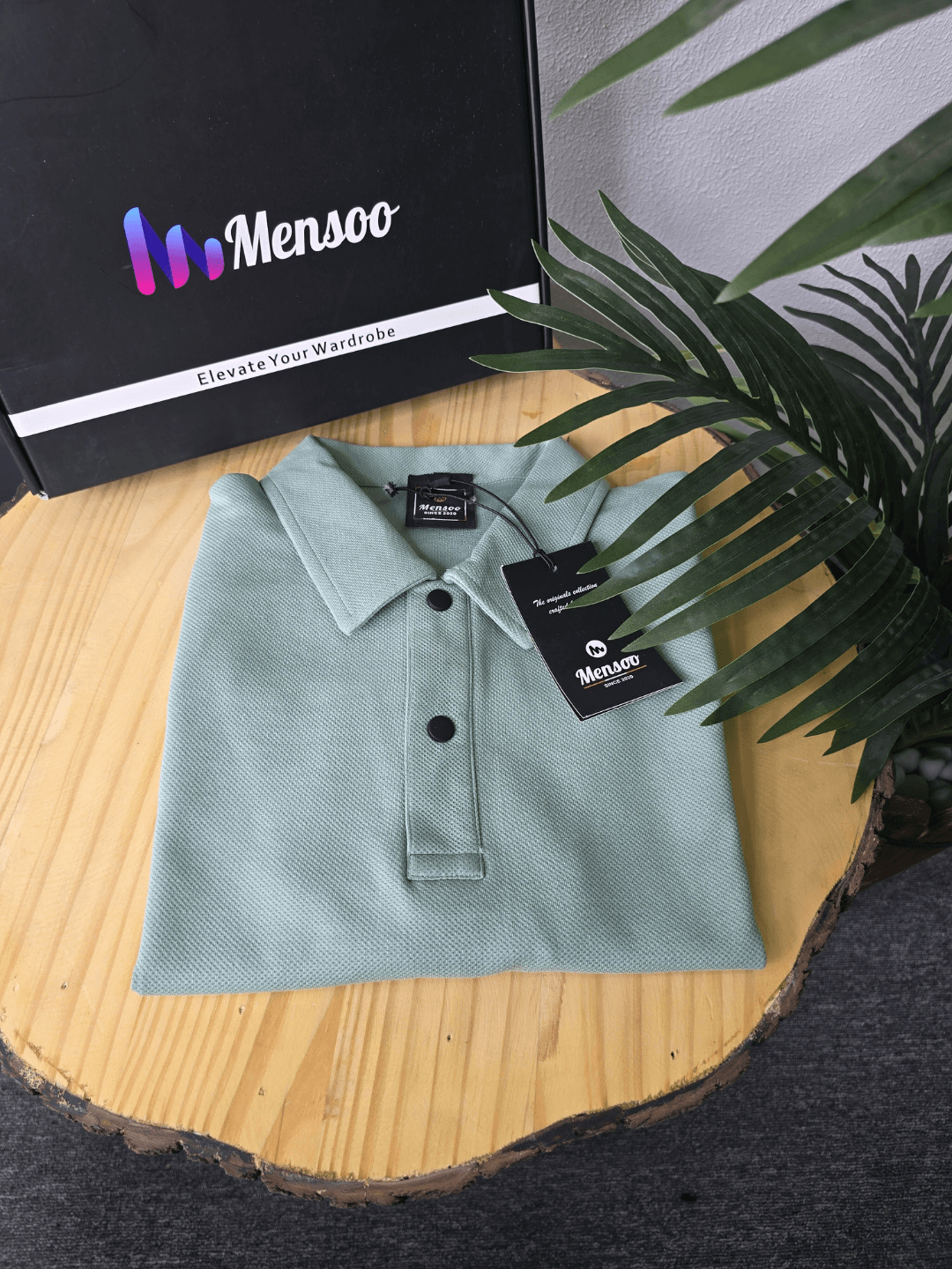 Mensoo Polo Collar T Shirt Pista