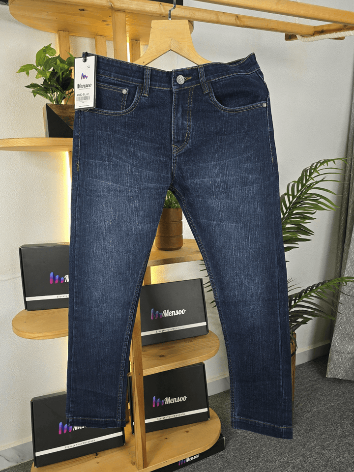 Blue wash narrow fits as it gets Jeans