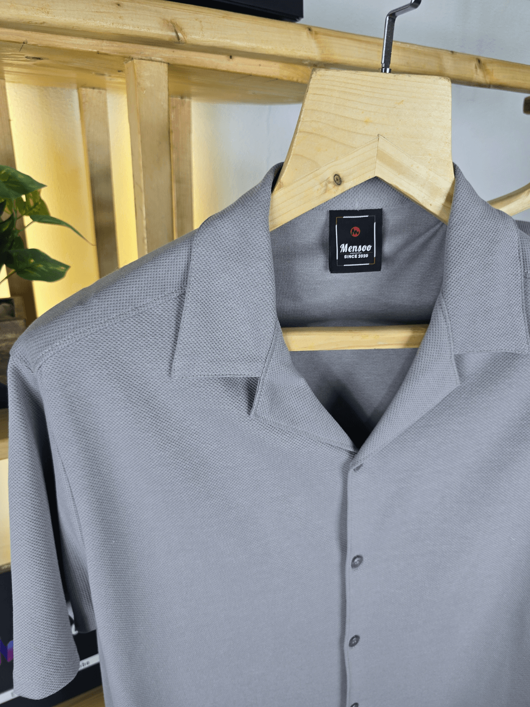 Mensoo Collar Co Set Grey