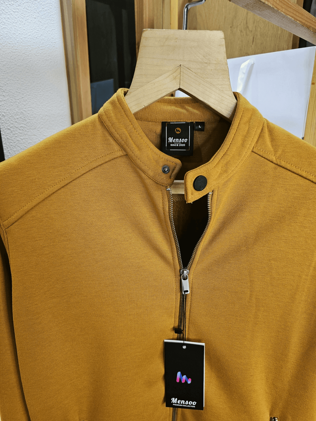 Zipper Jacket Yellow
