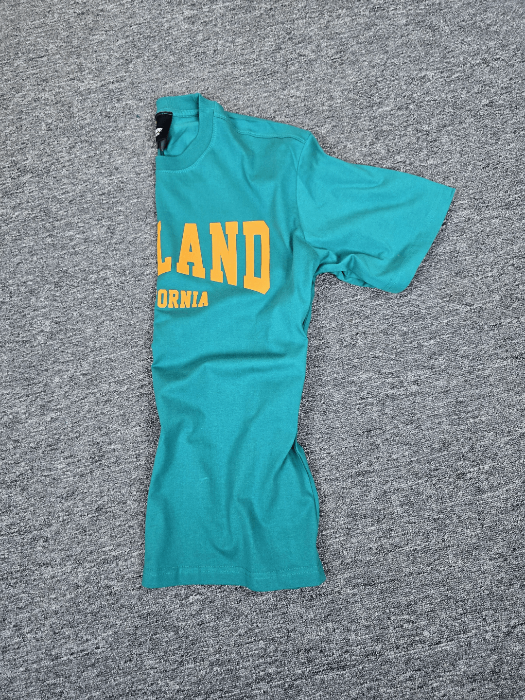 Mensoo New City Over Sized T Shirt Teal Blue