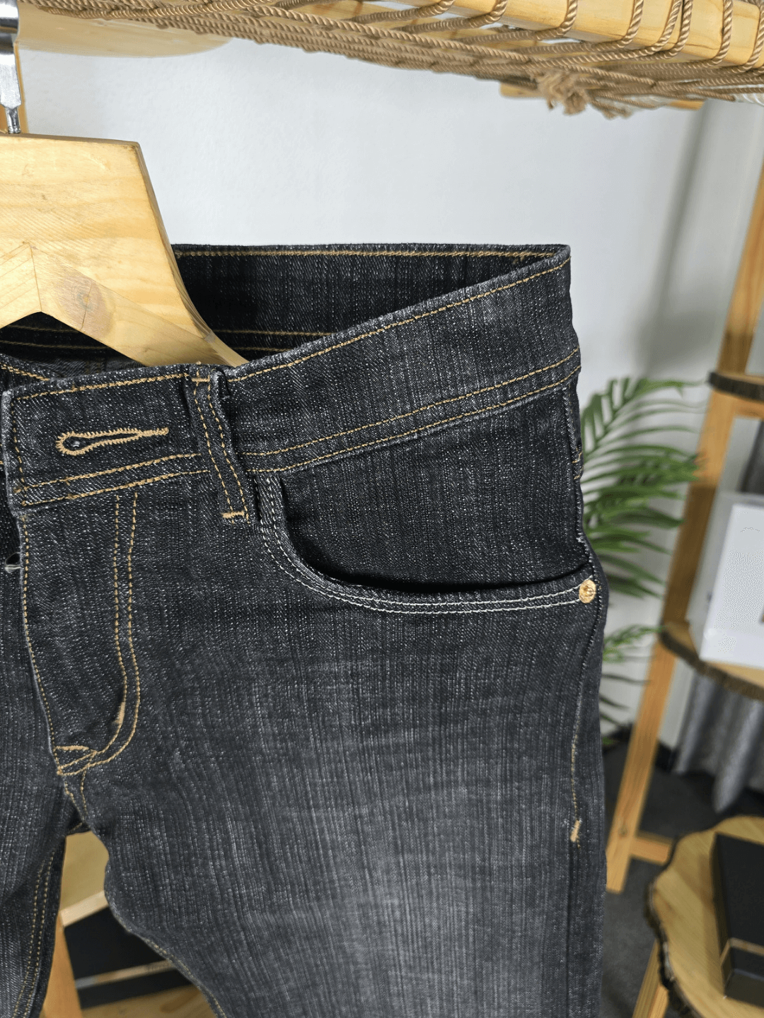 Dark Carbon Narrow Fit Jeans