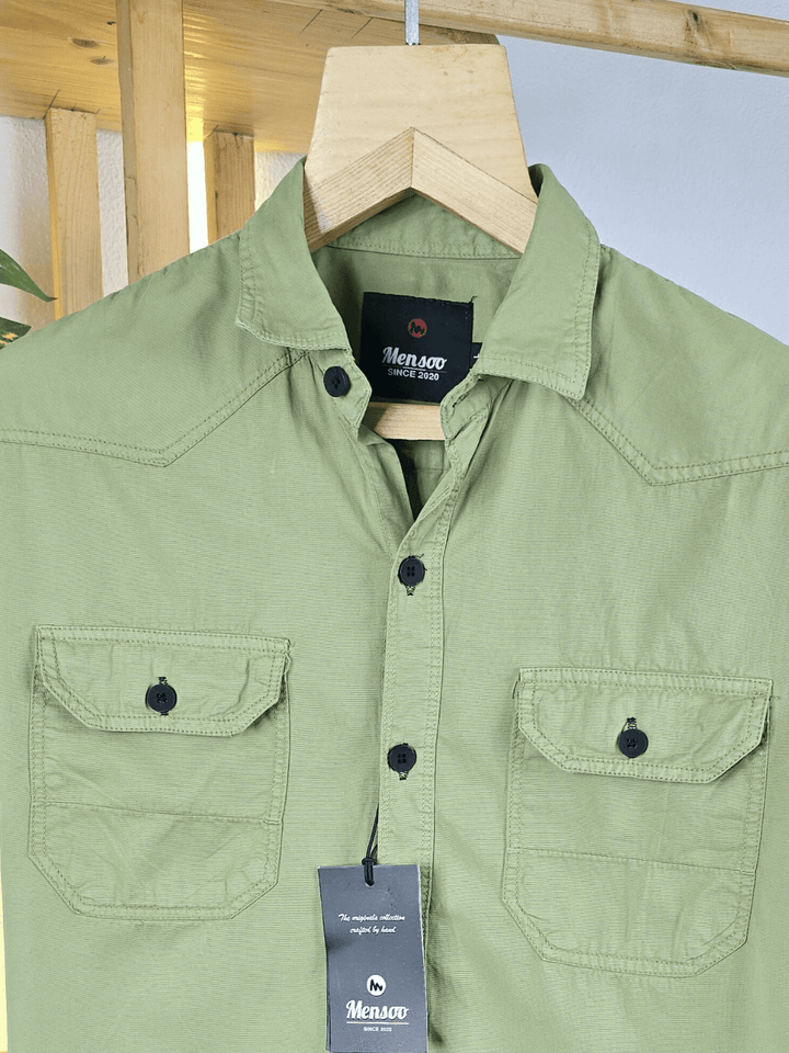 Double Pocket Denim Shirt Pista