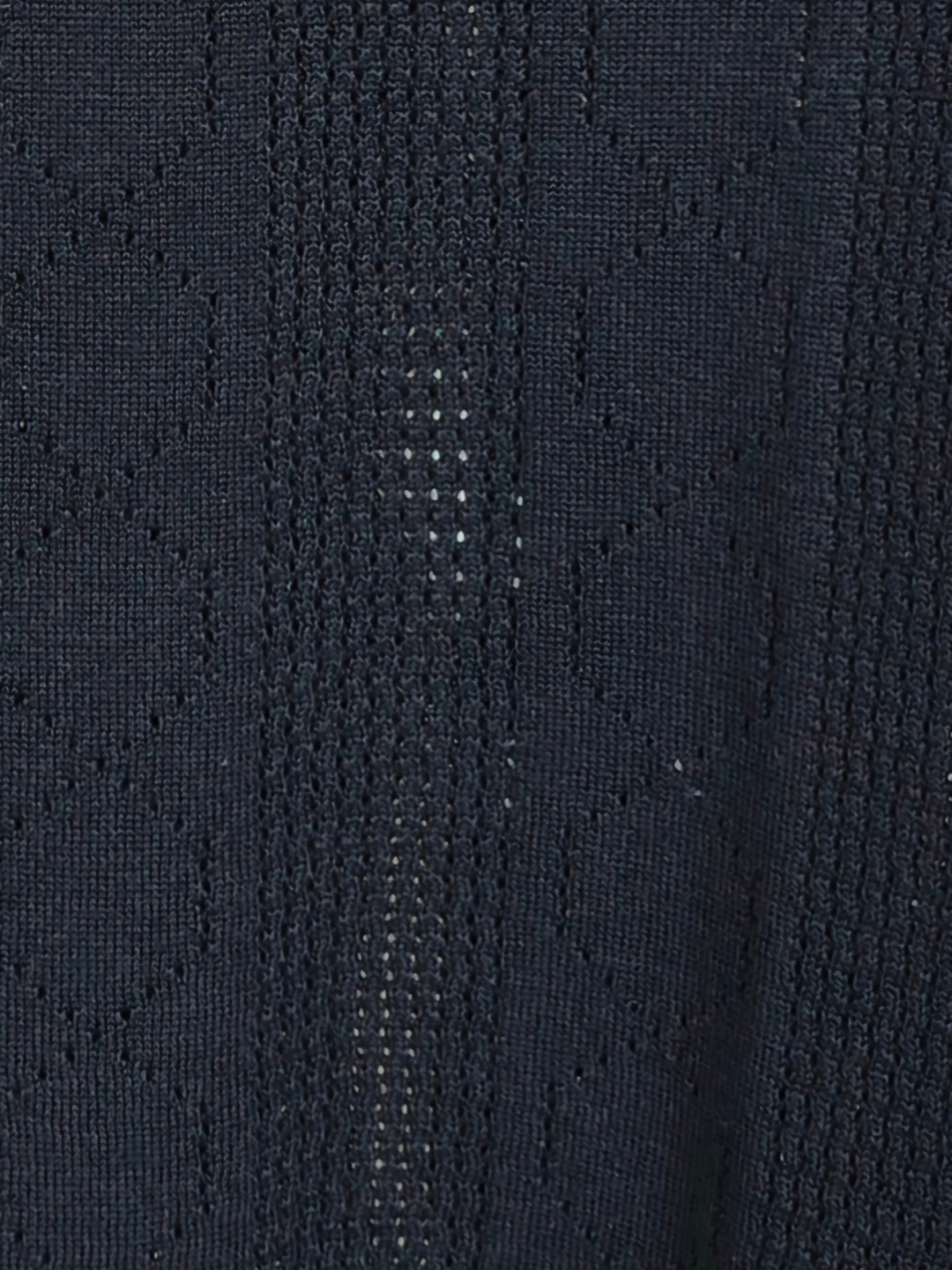 Mensoo Infinite Knit Button T Shirt Black