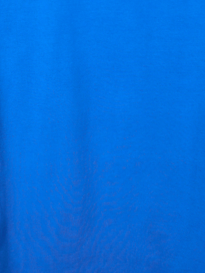 Mensoo Offshoulder Round Neck T Shirt Blue