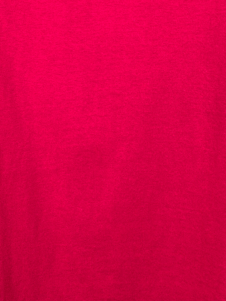 Mensoo Offshoulder Round Neck T Shirt Red