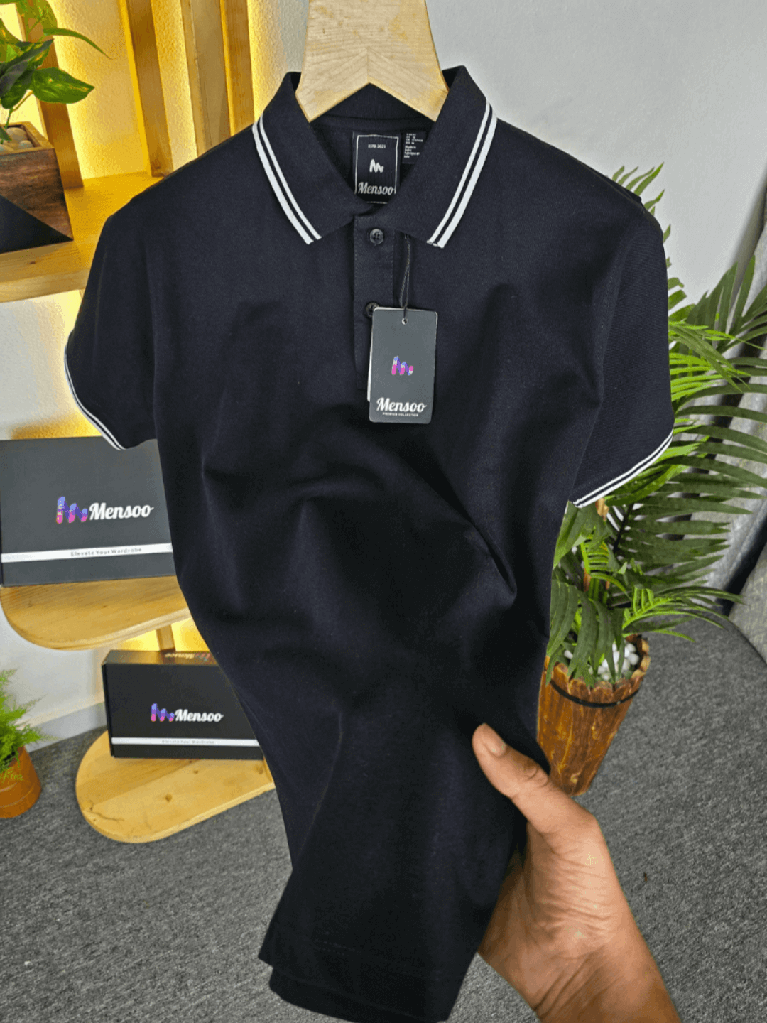 Polo Mattee T-shirt Black