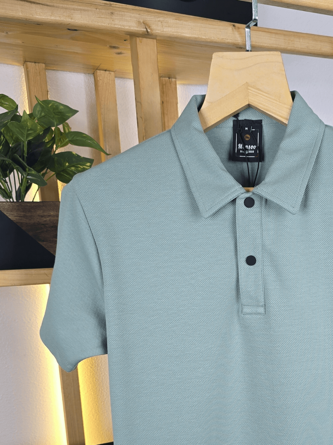 Mensoo Polo Collar T Shirt Pista