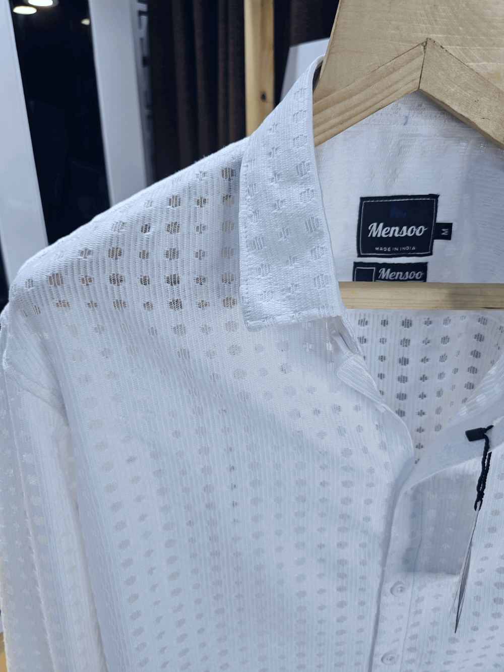 Knitted Shirt White 4 Net