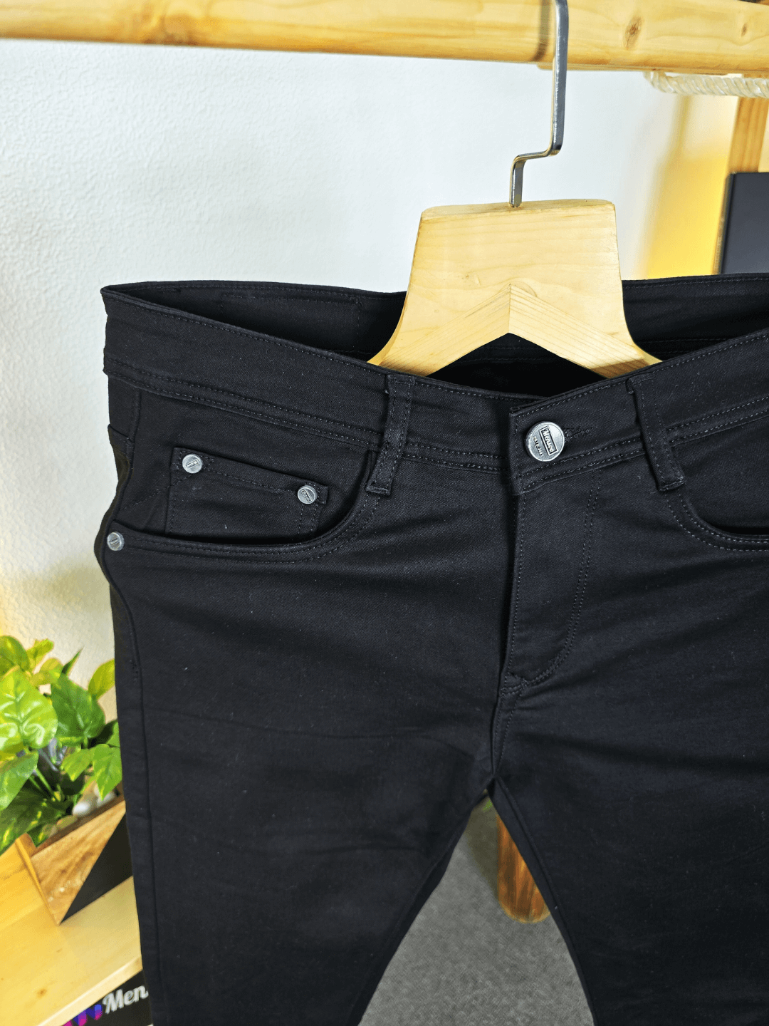 Mensoo Denim Jeans Black