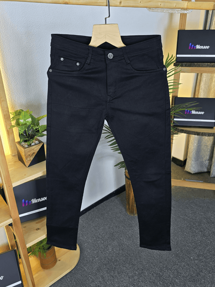 Mensoo Denim Jeans Black