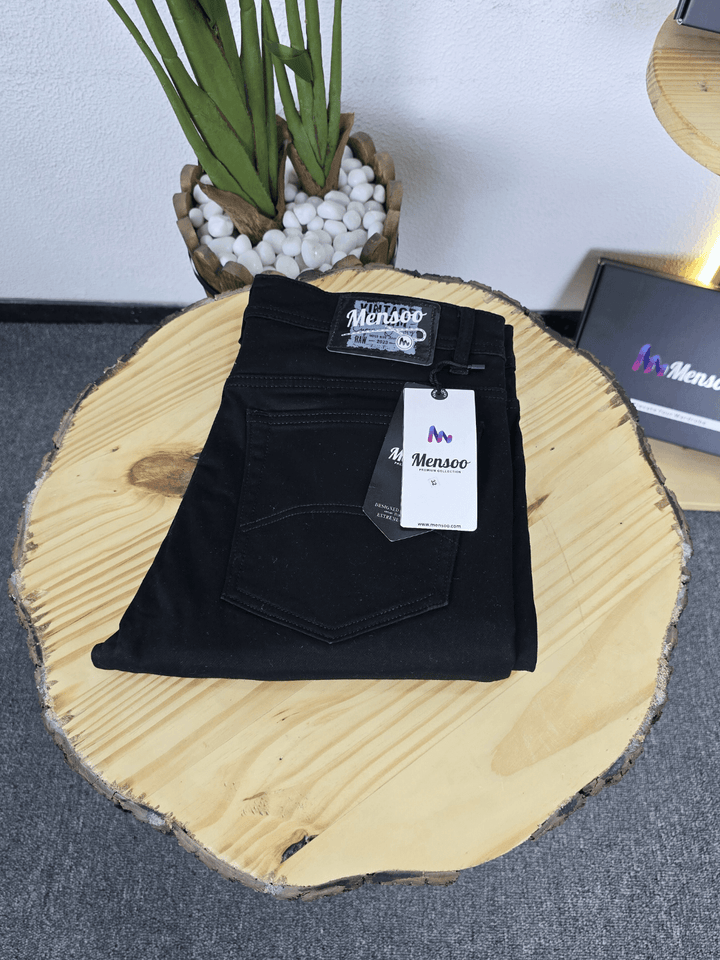 Mensoo Denim Jeans Black