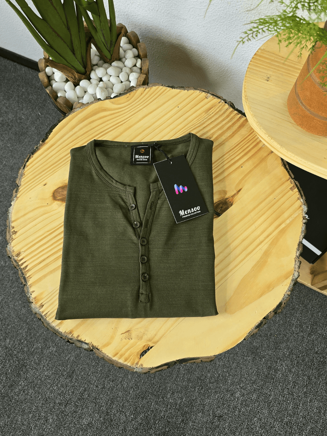 Hanley Full Sleeve T Shirt Green